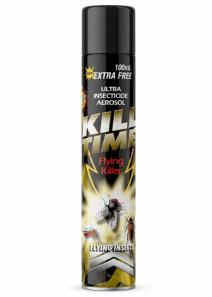 Спрей против насекоми "Kill Time" 400 мл. 12 бр. в стек