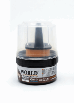 Боя за обувки World кафява 12 бр. в опаковка