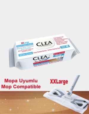 Почистващи мокри кърпи за моп 70 бр.2 XL Clea 12 бр.в опаковка