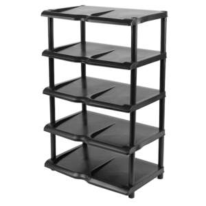 Етажерка за обувки с 5 рафта / 6 бр. в опаловка