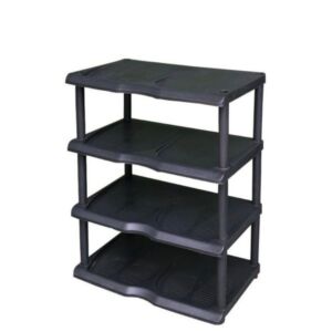Етажерка за обувки с 4 рафта / 6 бр. в опаловка