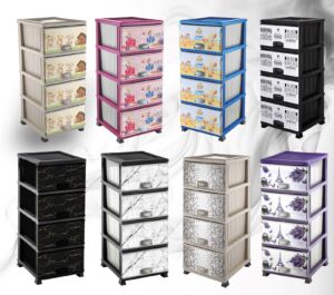 Комодин шкаф десен / 1 бр. в опаковка