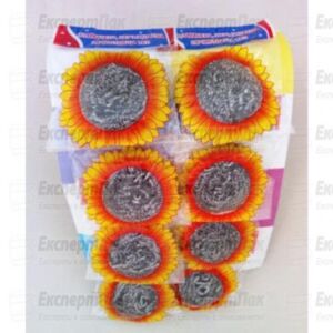 Домакинска гъба слънце на кора /  60 бр. в опаковка