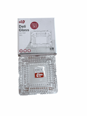 Стъклен пепелник / 48 бр. в опаковка