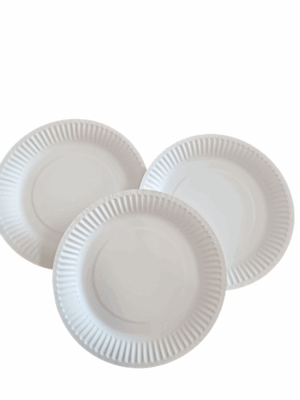 Картонена чиния 8"  10 бр. /10 бр в опаковка