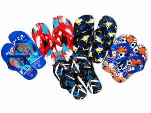 Детски джапанки момиче / 12 бр. в опаковка