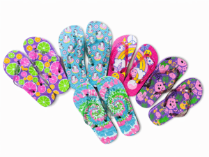 Детски джапанки момиче / 12 бр. в опаковка